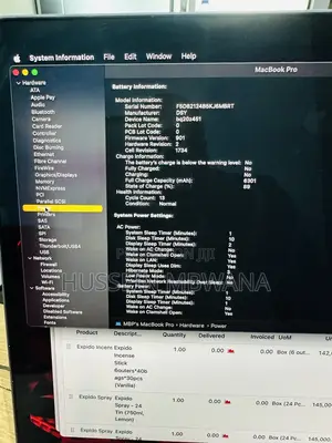 Laptop Apple MacBook Pro 2018 16GB Intel Core i7 SSD 256GB