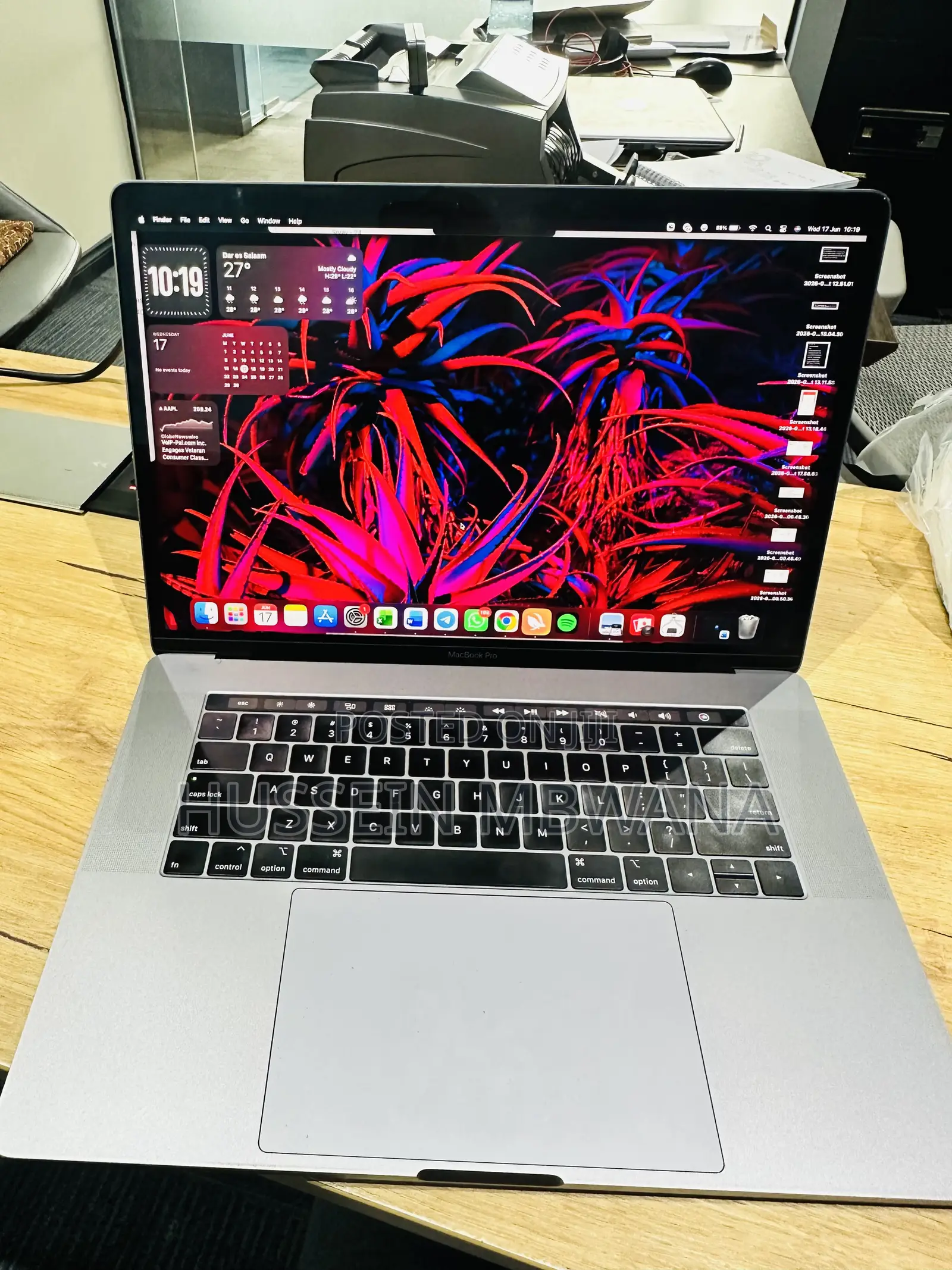 Laptop Apple MacBook Pro 2018 16GB Intel Core i7 SSD 256GB