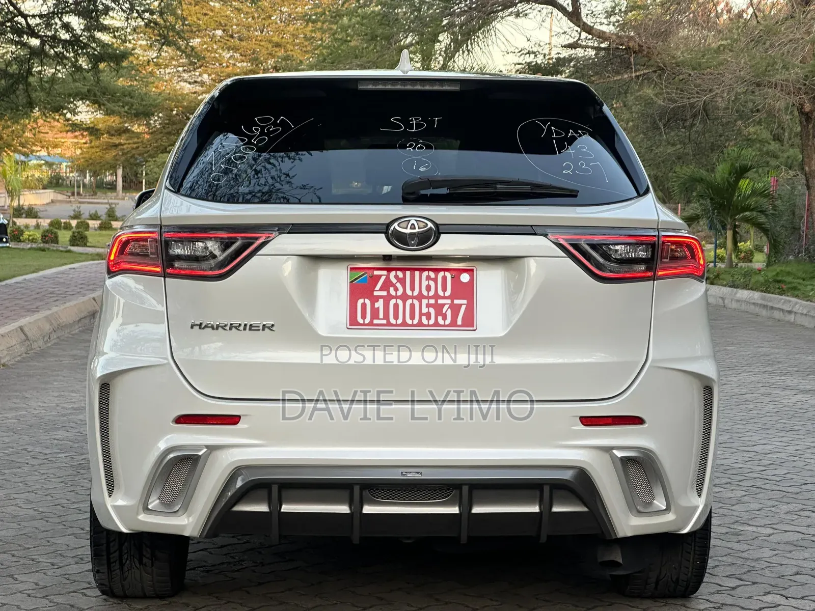 Toyota Harrier 2016 White