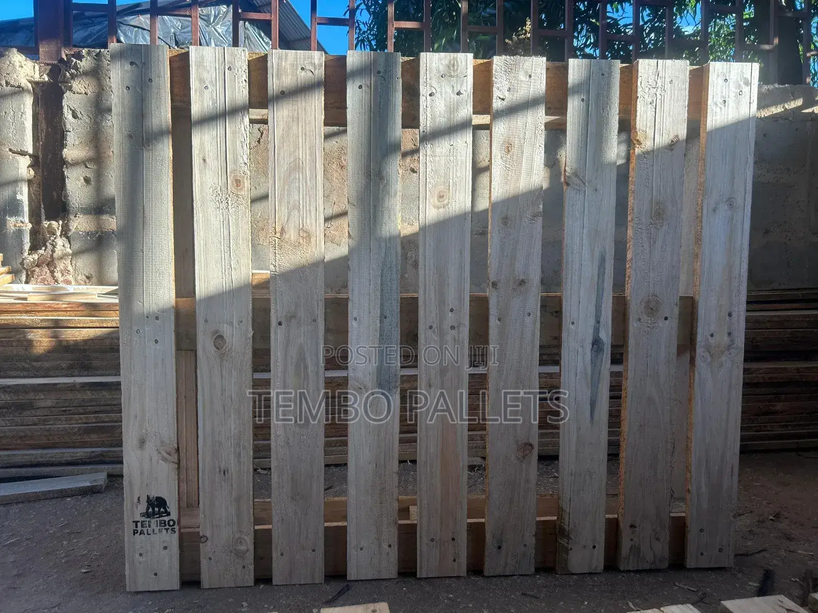 Tembo 1 Heavy Duty Wooden Pallet 120×100×16 Cm – New