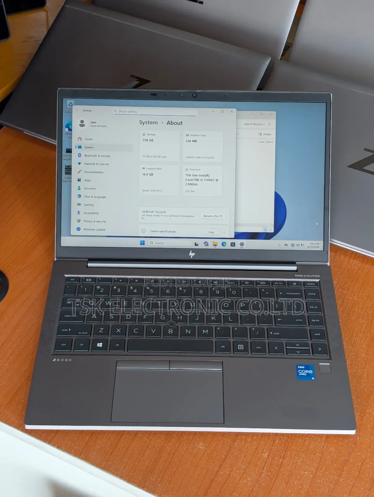 Laptop HP ZBook Fury 16 G9 16GB Intel Core i7 SSD 512GB