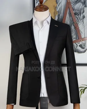 Black Suit Men's Wear
