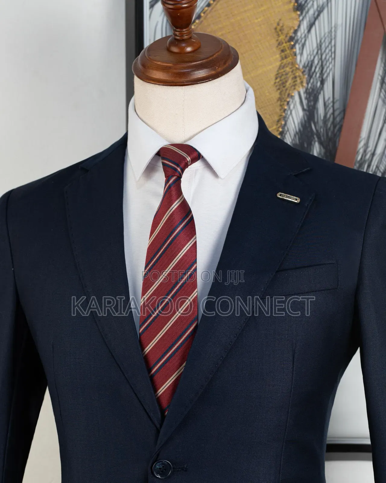 Blue Suit Men's Wear