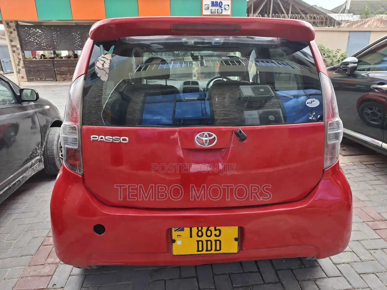 Toyota Passo 2005 Red