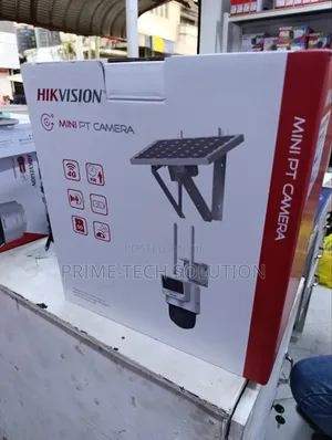 Hikvision 4mp Solar PTZ 4g Camera Ds-2de2c400iwg — Warranty 1yr | Tz