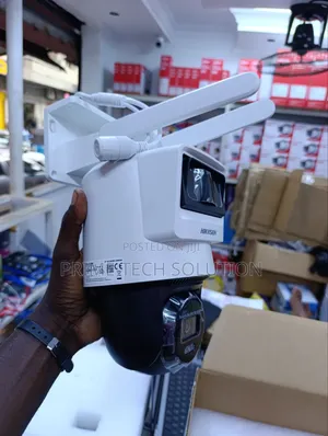 Hikvision 4mp Solar PTZ 4g Camera Ds-2de2c400iwg — Warranty 1yr | Tz