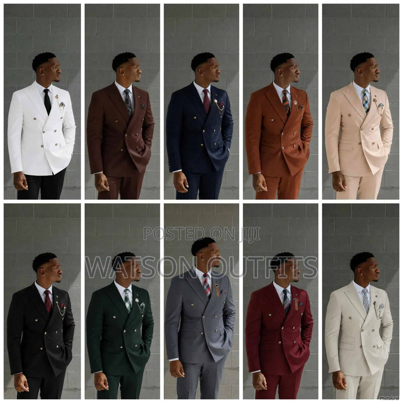 Men's Suits 10 Colours Materials Very Classic Mario Casas Brand