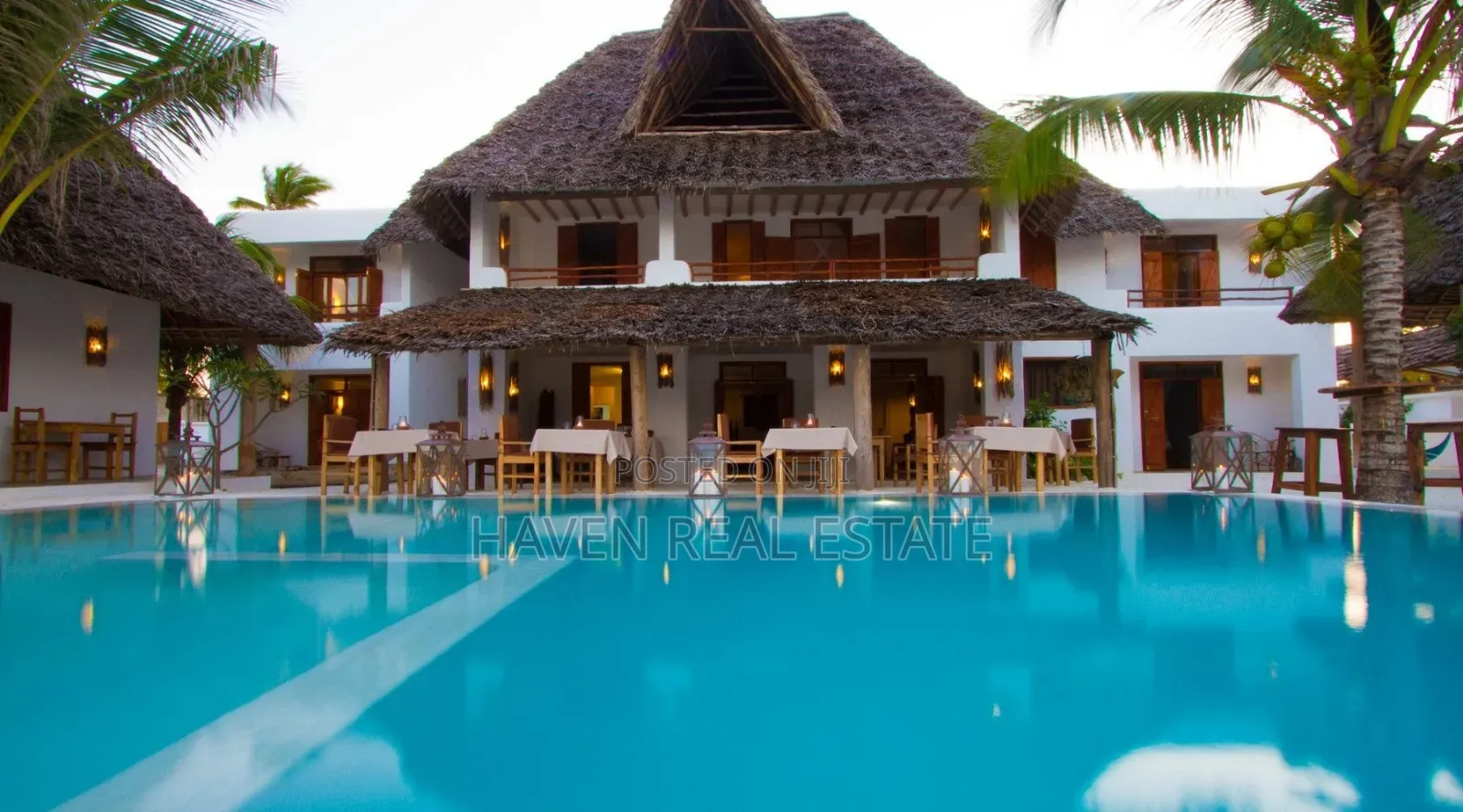 Beach Hotel for Sale at Zanzibar