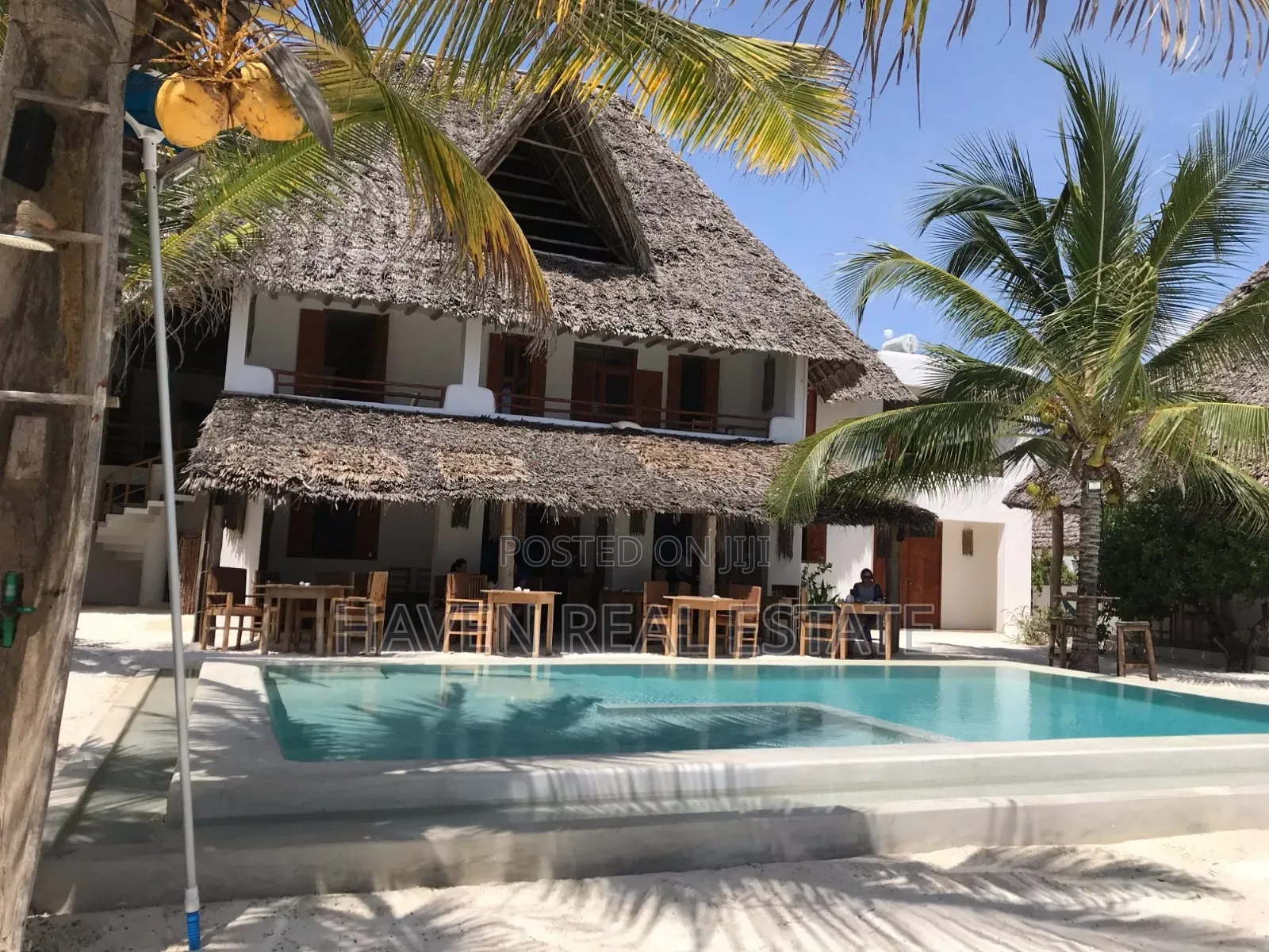 Beach Hotel for Sale at Zanzibar