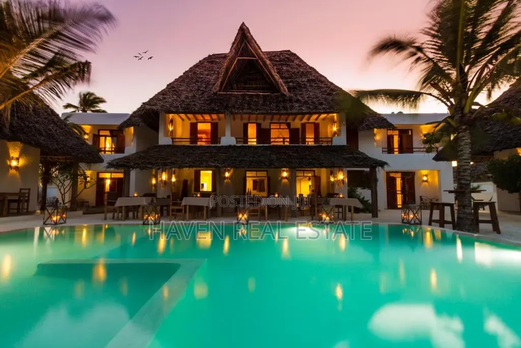 Beach Hotel for Sale at Zanzibar