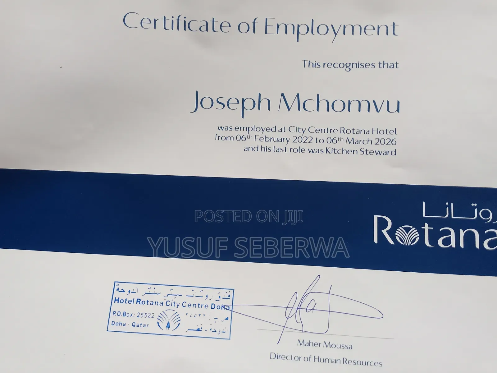 Joseph Julius McHomvu