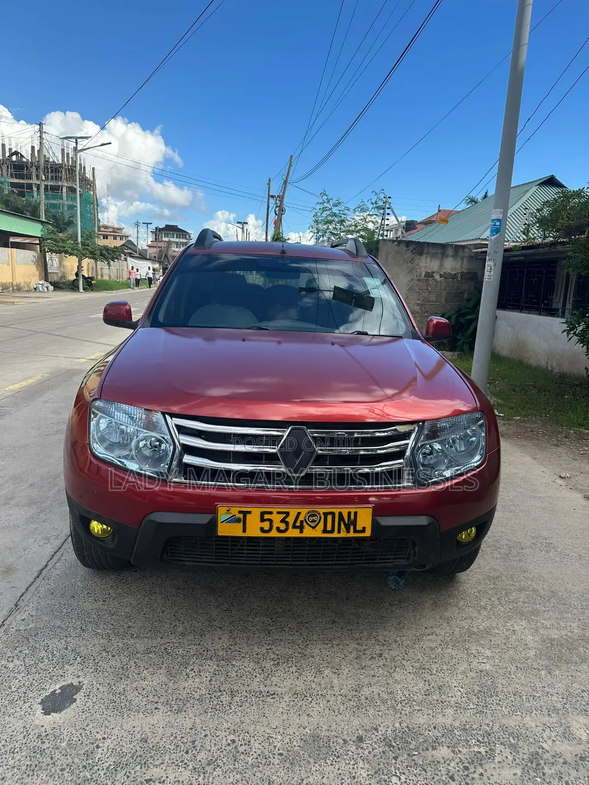 Renault Duster 2015 Burgundy