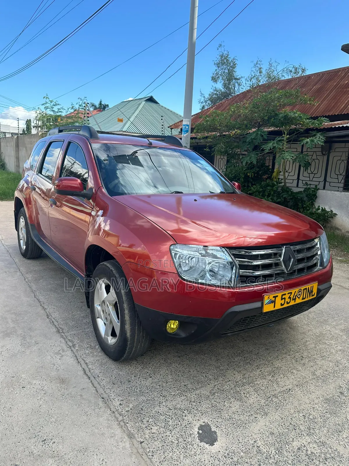 Renault Duster 2015 Burgundy