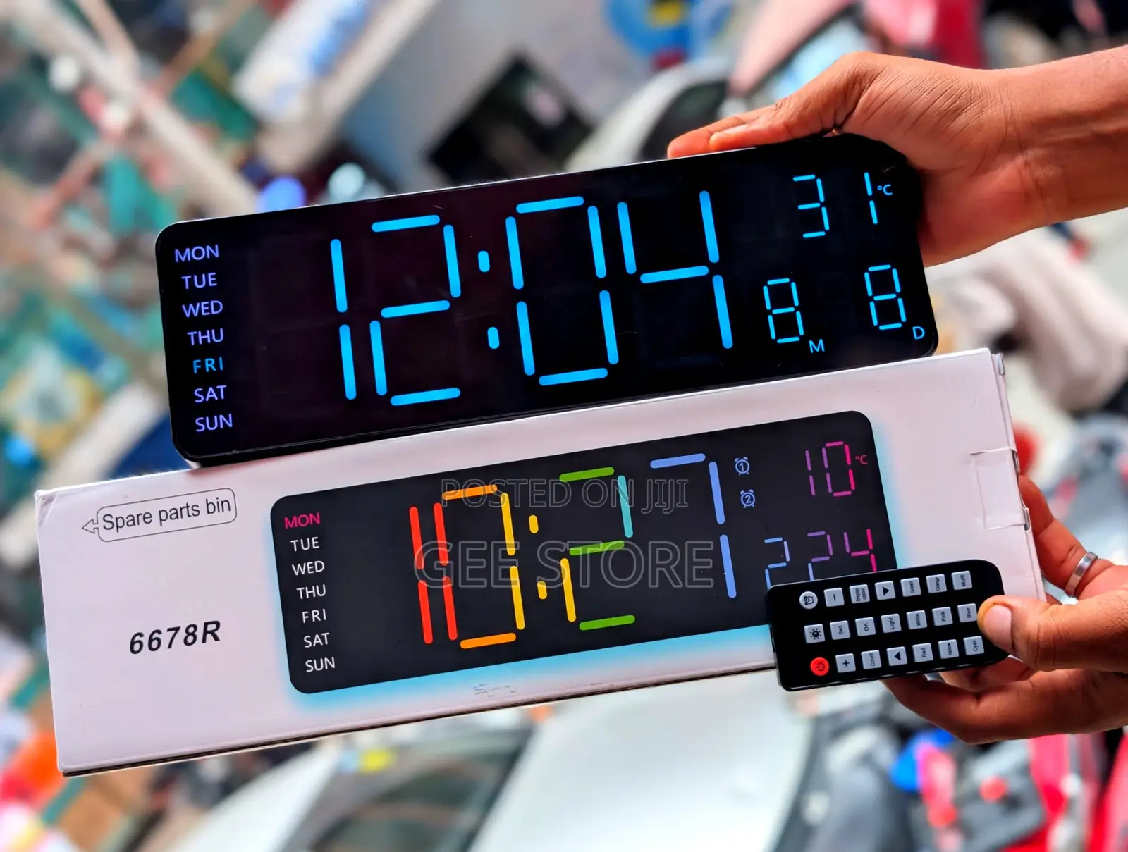 Led Wall Mounted Clock