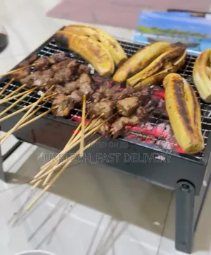 Portable Folding Charcoal Grill For Outdoor Cooking Like Picnics