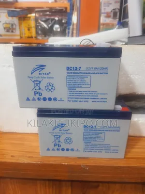 Rita Battery Dc:12v ~7ah/20hrs