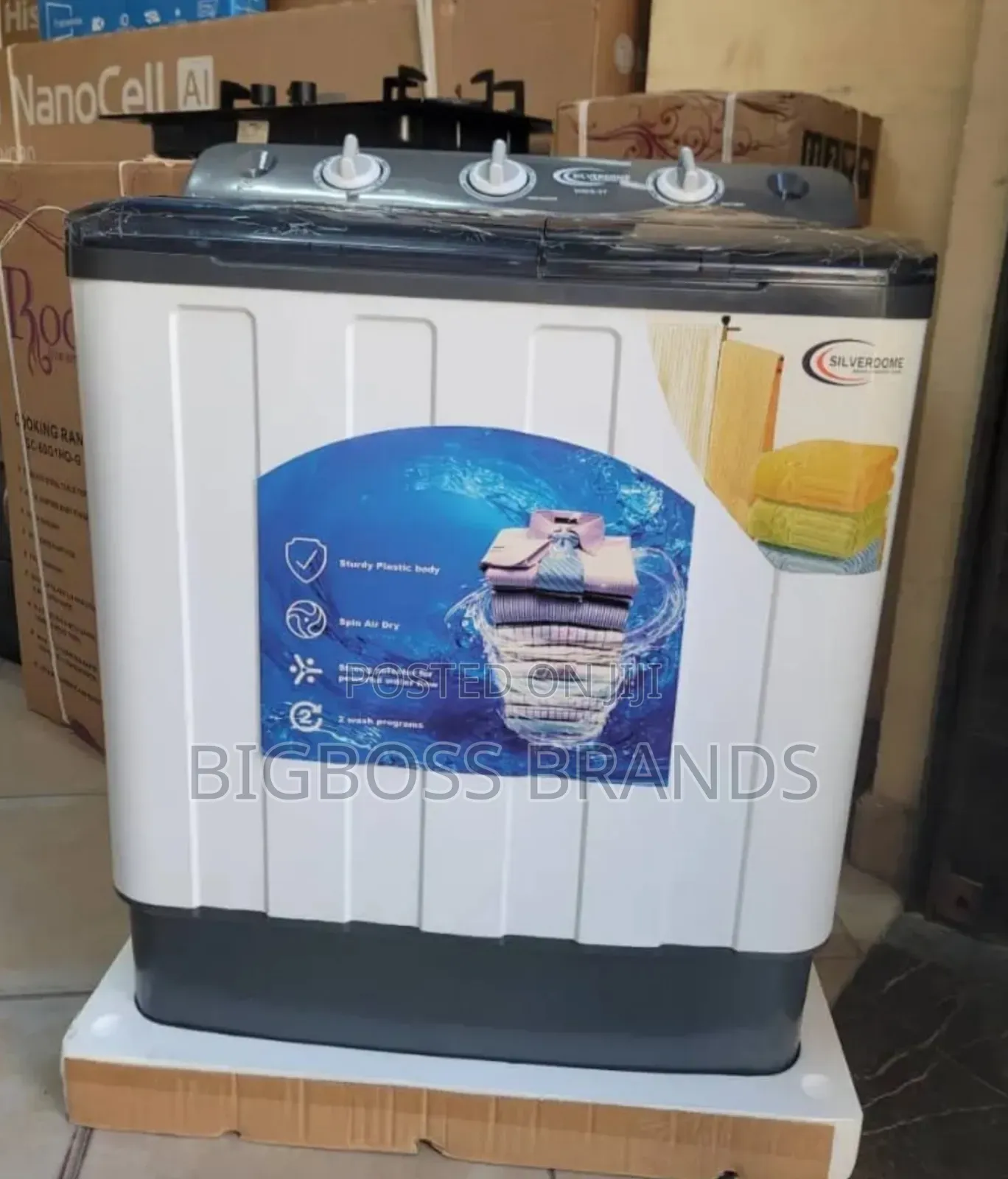 Silverdome Manual Washing Mashine 7.5 Kg