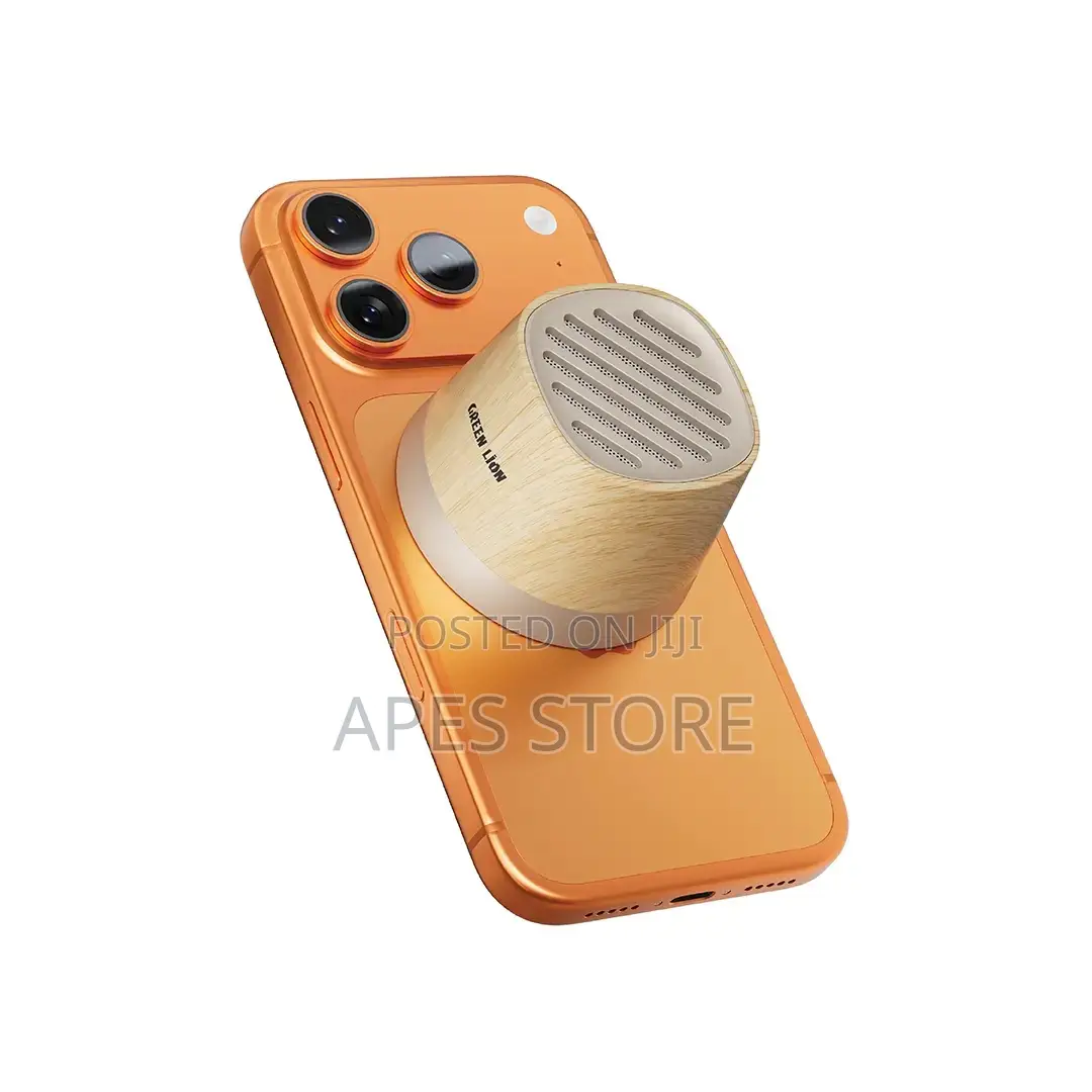 Green Lion Mag Tune Mini Speaker Wireless Charger