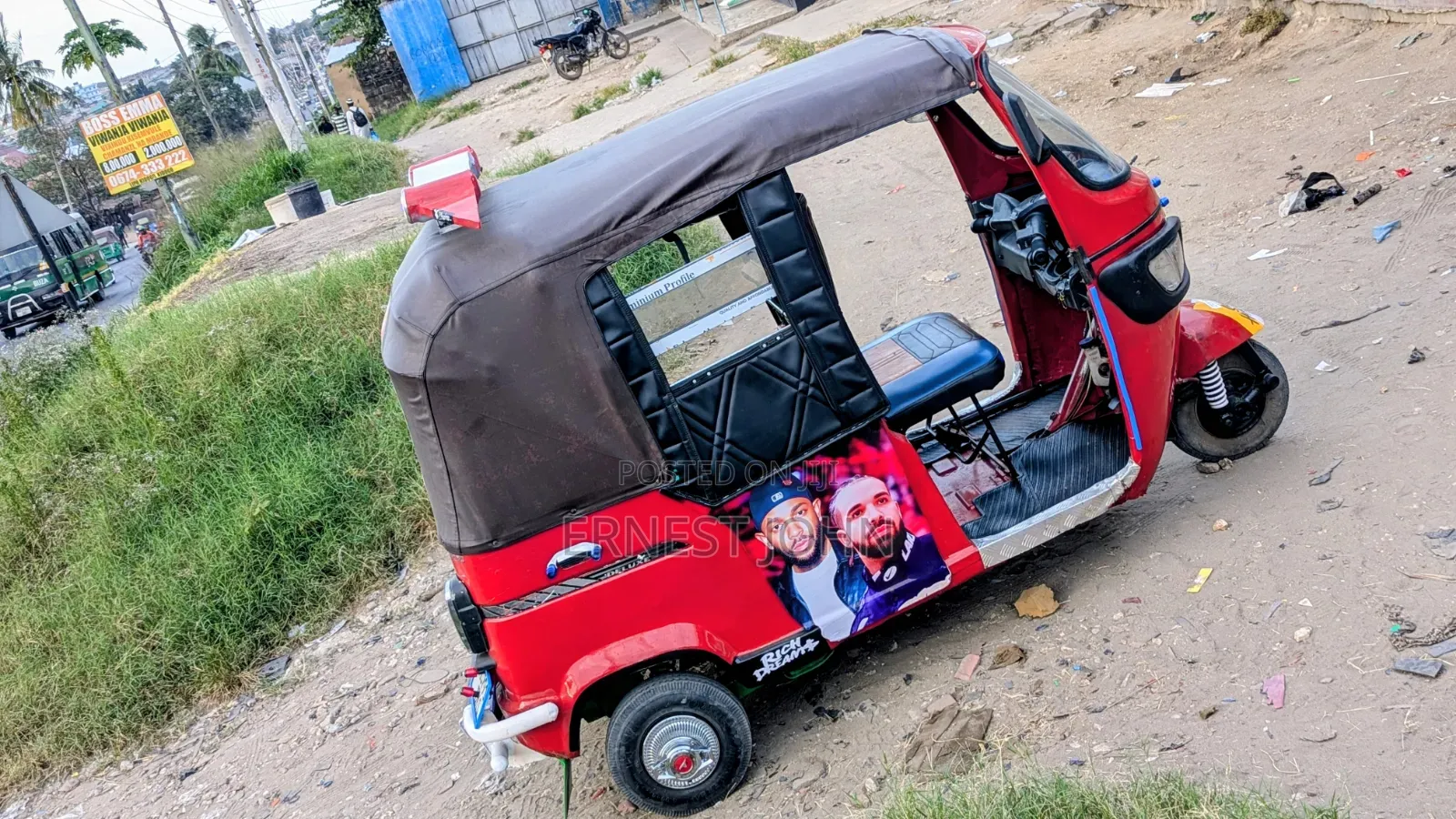 New Bajaj 2024 Red