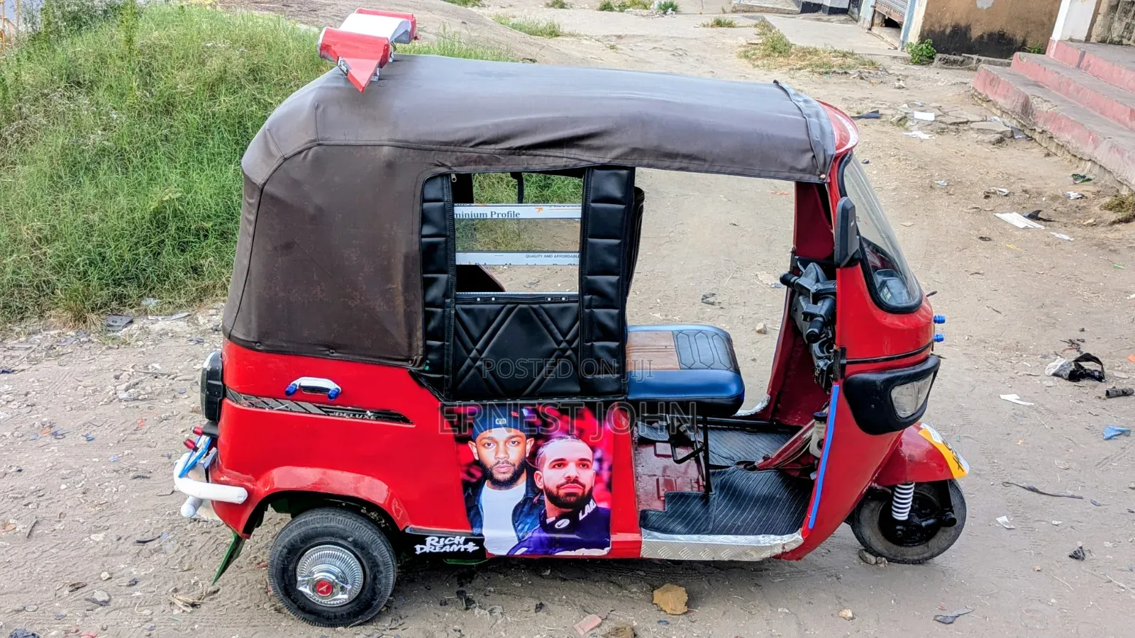 New Bajaj 2024 Red