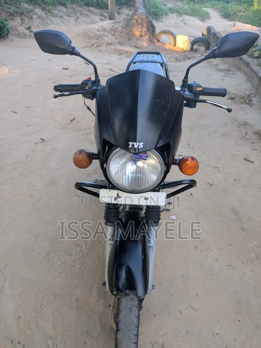 TVS HLX 125 2025 Black