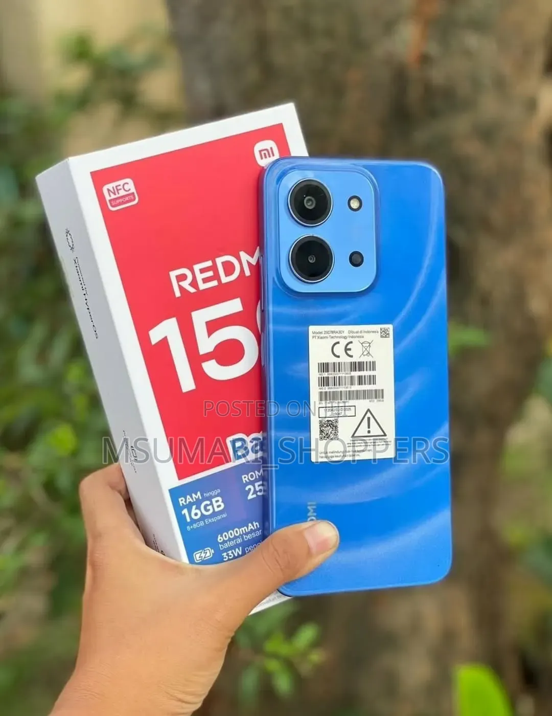New Xiaomi Redmi 15C 4G 256 GB Blue