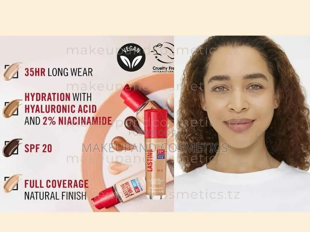 Rimmel Lasting Finish 35h Foundation 302 Warm Olive 30ml