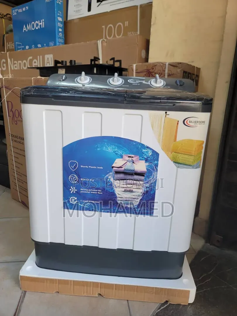  Washing Machine Silverdome Capacity: 7.5 Kg
