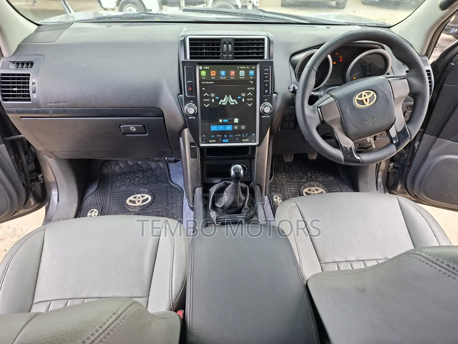 Toyota Land Cruiser Prado 2010 Gray