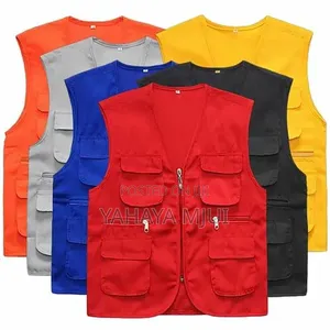Smart Work Vests / Vest Za Site Na Ma-supervisor (Mifuko Mingi)