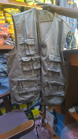 Smart Work Vests / Vest Za Site Na Ma-supervisor (Mifuko Mingi)
