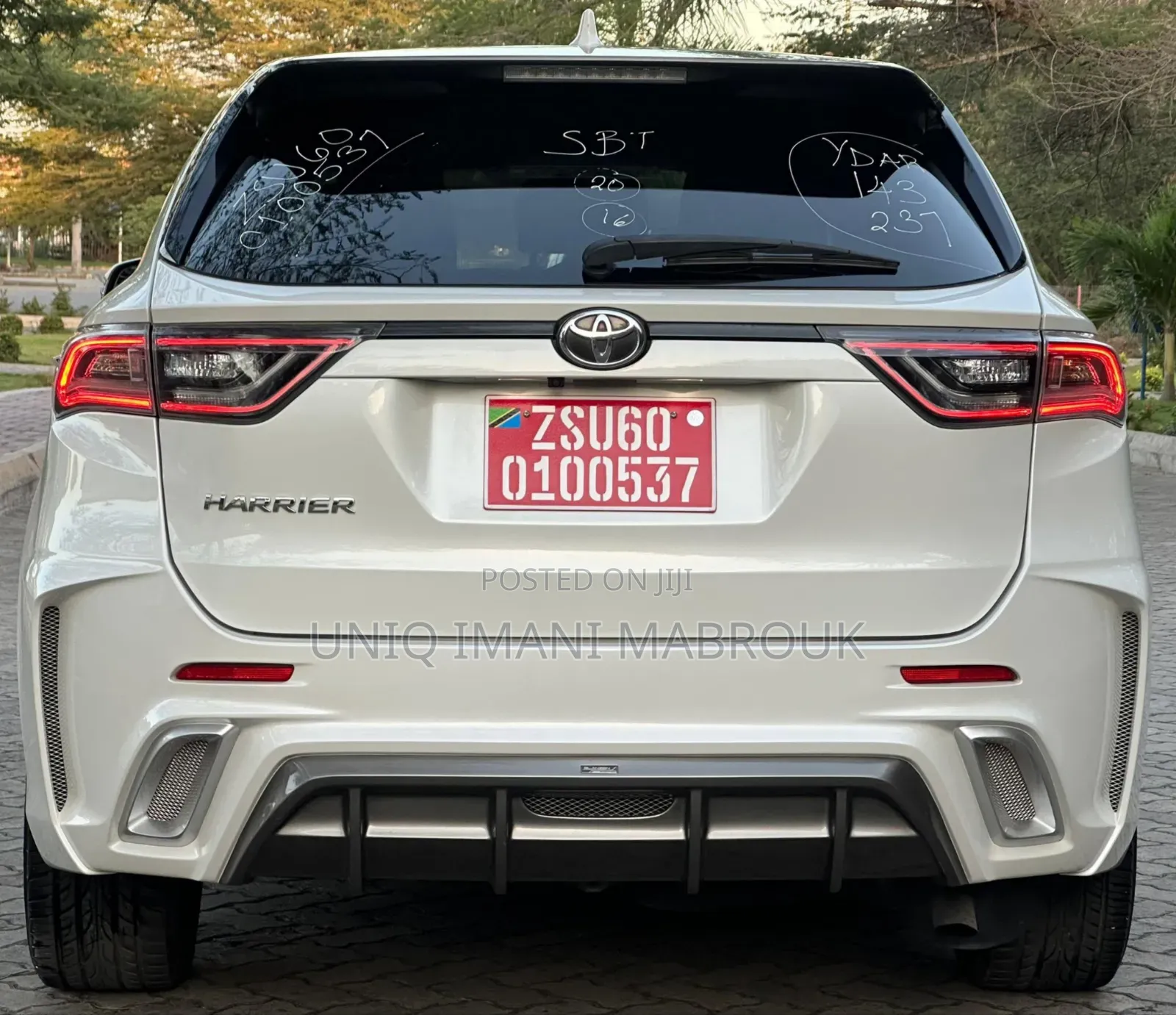 Toyota Harrier 2016 White