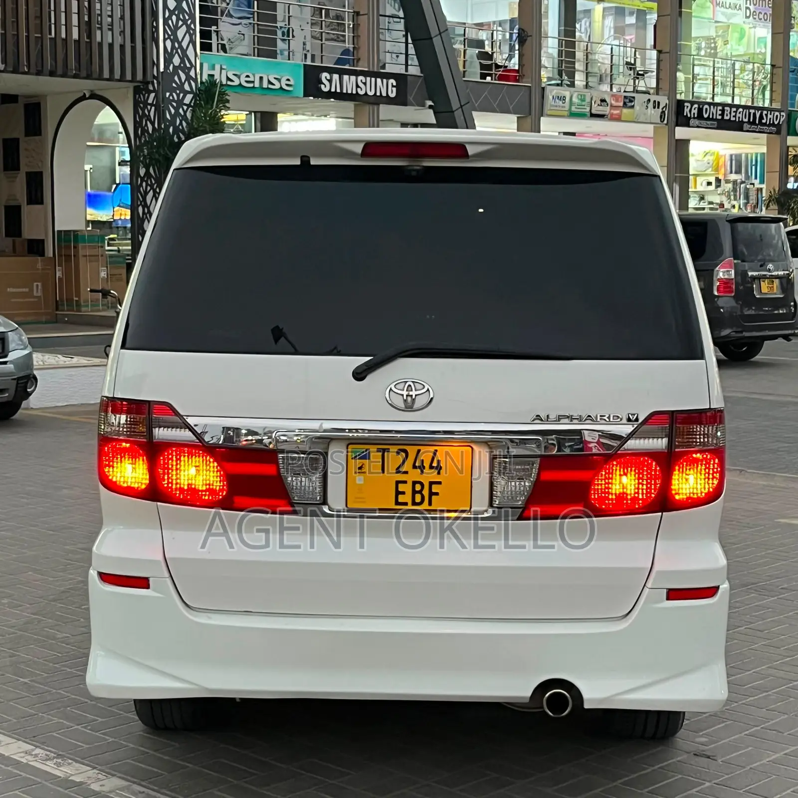 Toyota Alphard 2007 White