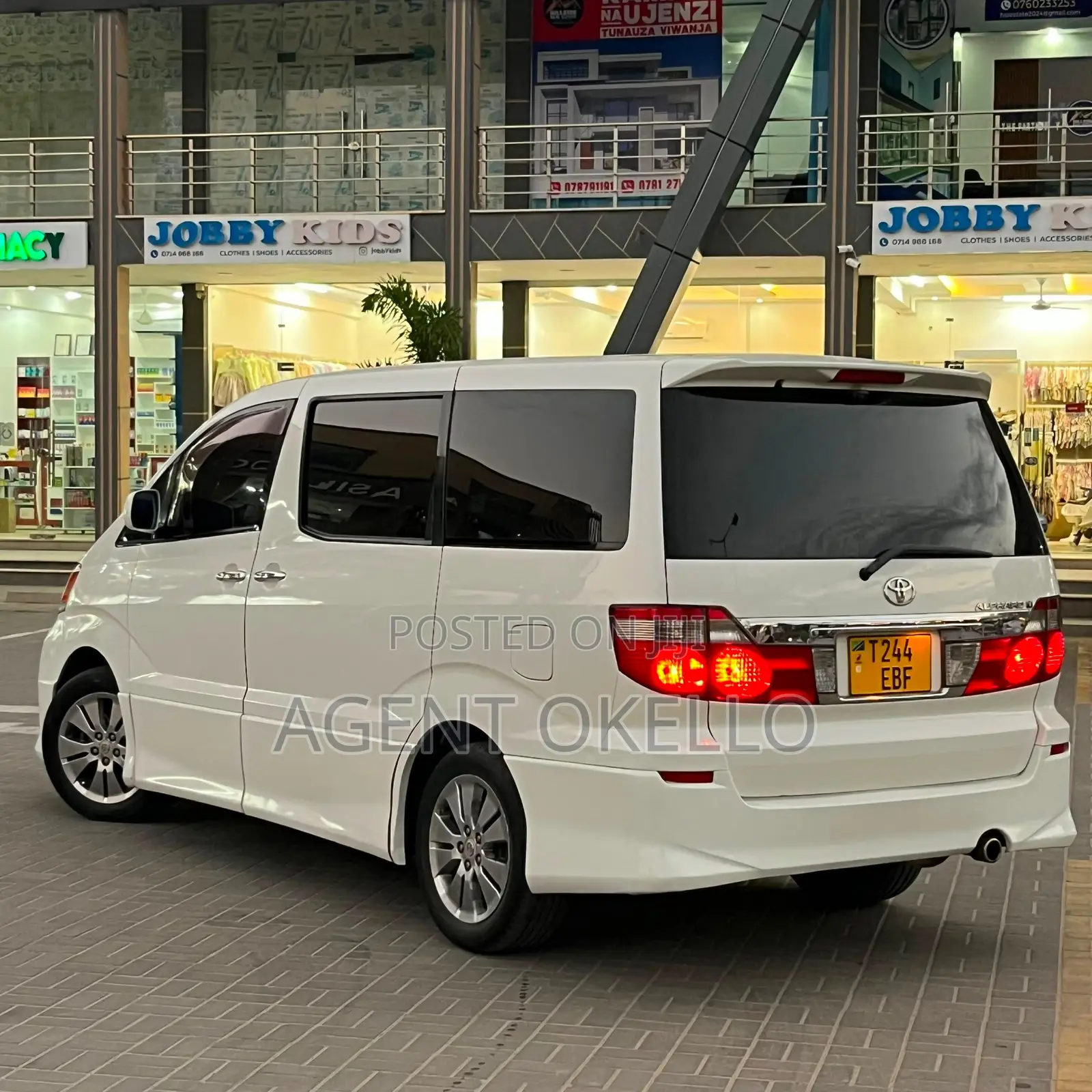 Toyota Alphard 2007 White