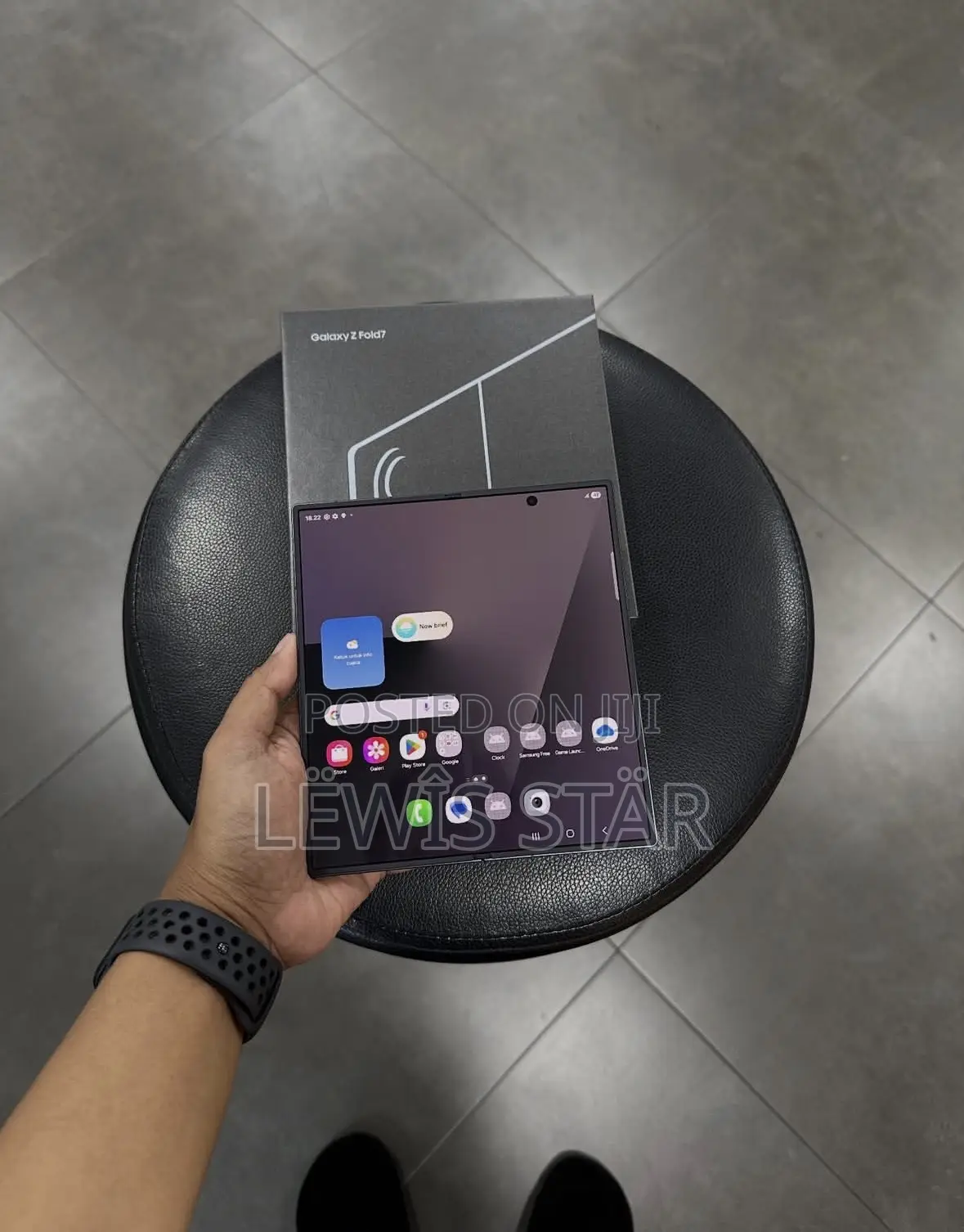 New Samsung Galaxy Z Fold7 256 GB Black