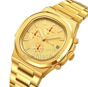 Skmei 9374 Quartz Watches Gold