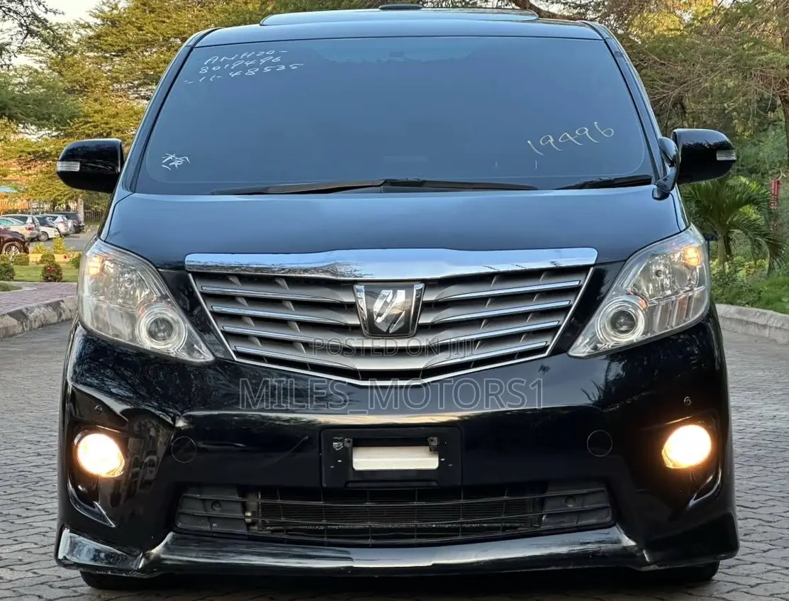 Toyota Alphard 2008 Black