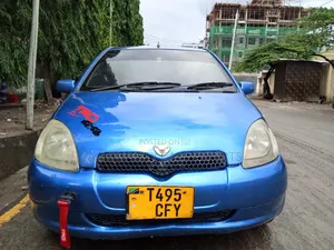 Toyota Vitz 2002 Blue