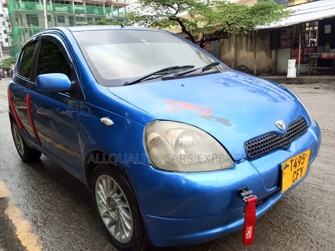 Toyota Vitz 2002 Blue