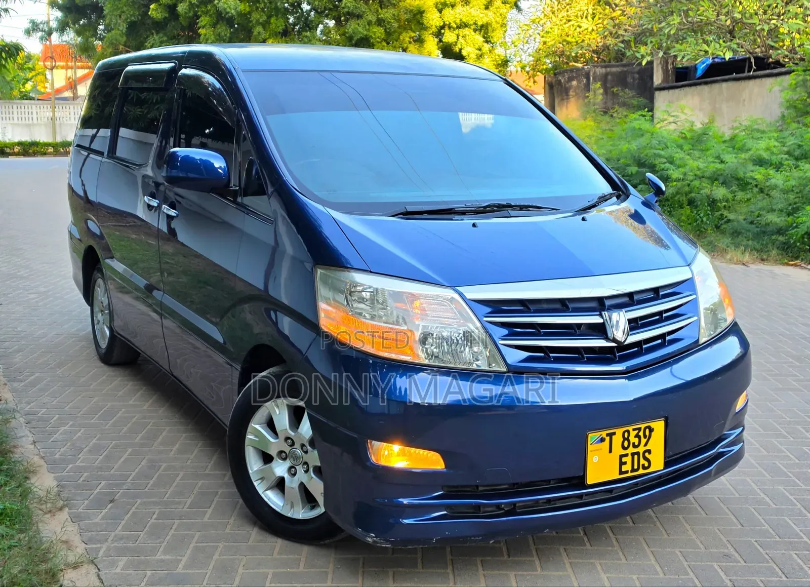 Toyota Alphard 2006 Blue