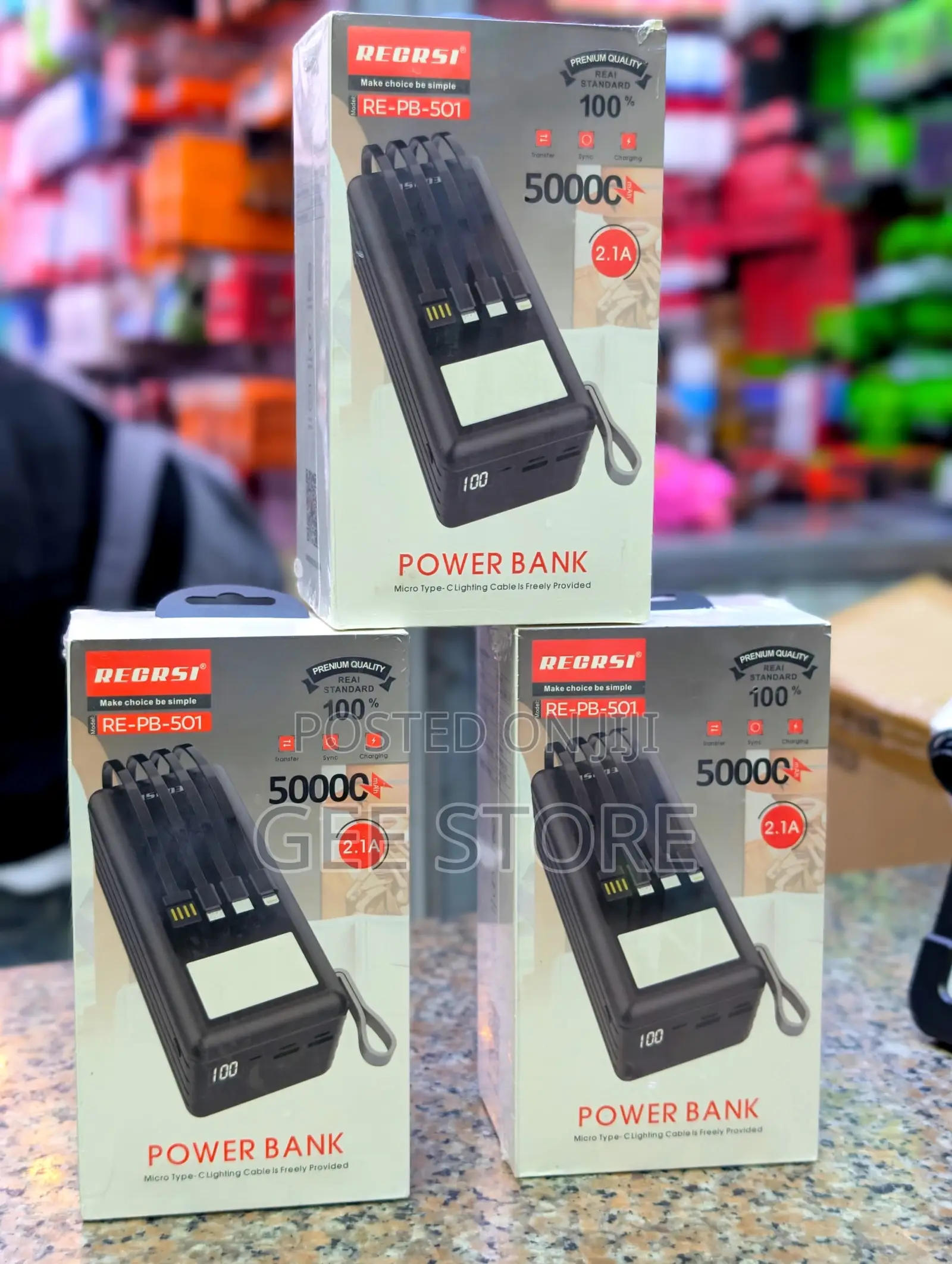 Regrsi Powerbank Re-Pb-501
