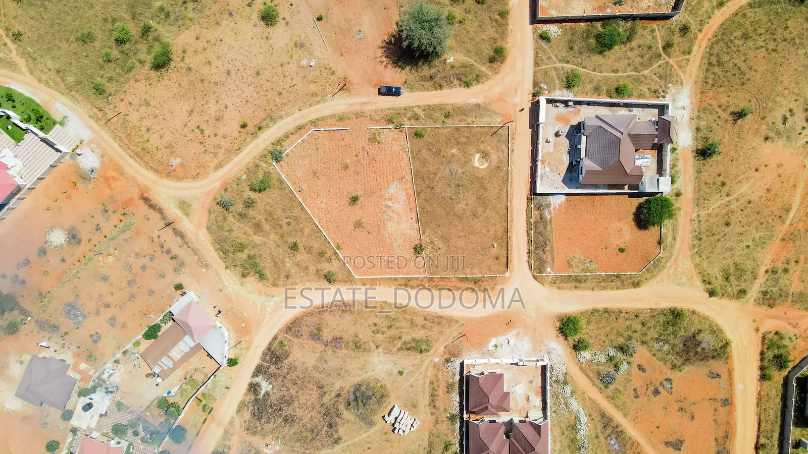 A Second Plot From Tarmac Road Available for Sale at Mkalama