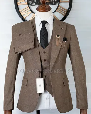The Golden Brown 3-Piece Suit