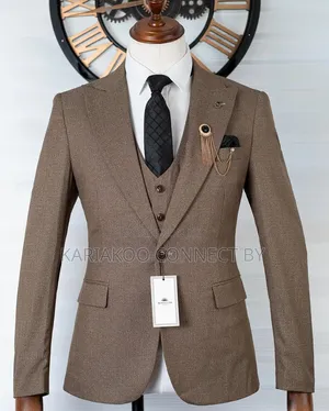 The Golden Brown 3-Piece Suit