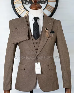 The Golden Brown 3-Piece Suit