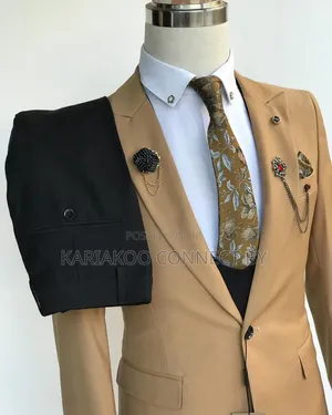 The Premium Black Combo 3-Piece Suit