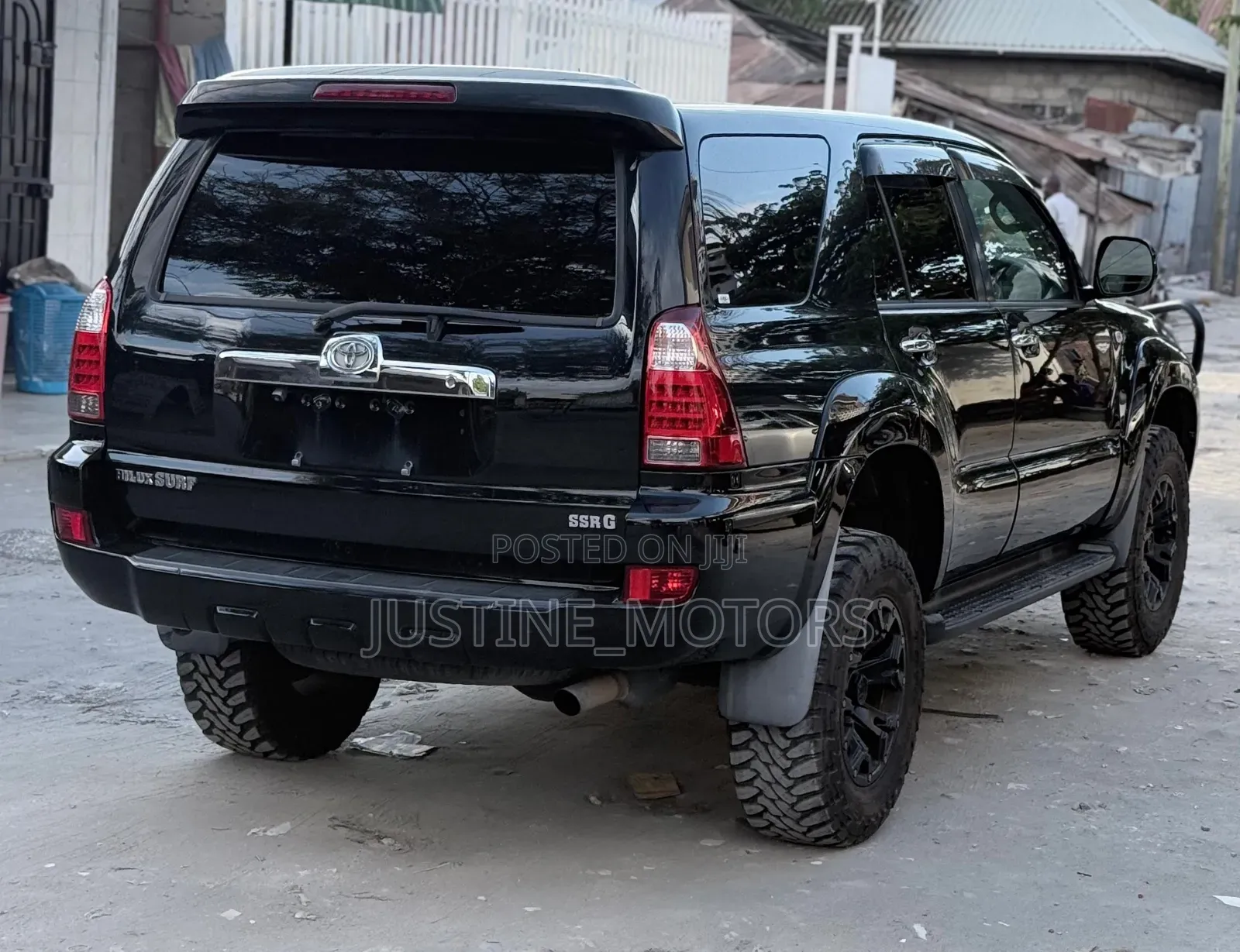 Toyota Hilux Surf 2007 Black