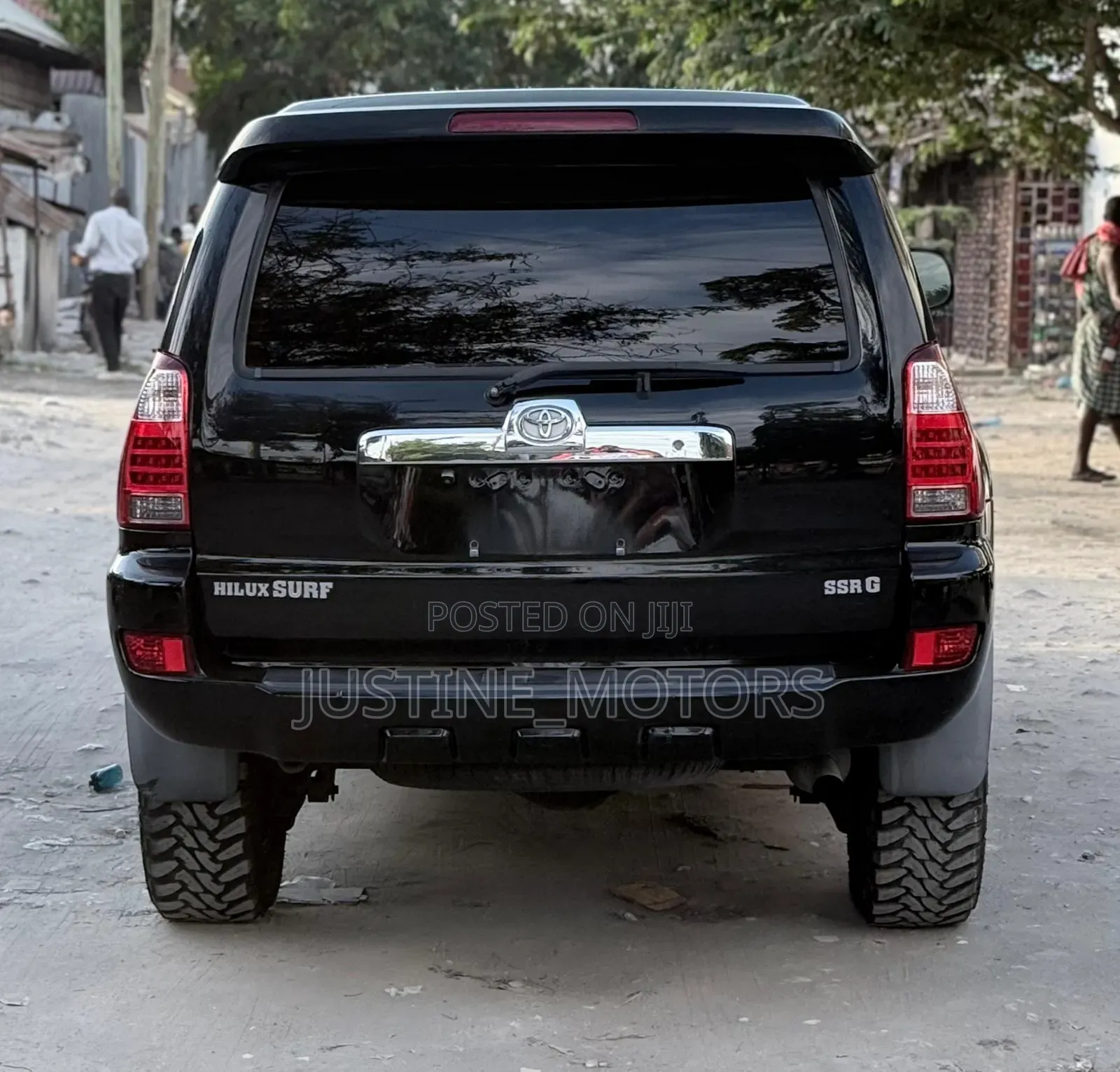 Toyota Hilux Surf 2007 Black