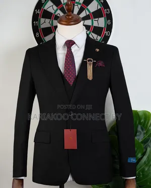 ​The Ultimate Black 3-Piece Suit