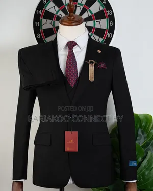 ​The Ultimate Black 3-Piece Suit